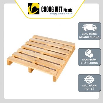 Pallet gỗ – Chắc chắn, bền bỉ, đáp ứng mọi nhu cầu vận chuyển