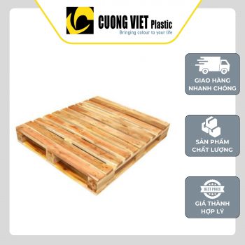 Pallet gỗ thông – Nhẹ, bền, chịu lực tốt, thích hợp cho nhiều ngành công nghiệp