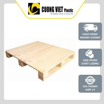 Pallet gỗ dán – Nhẹ, bền, chịu lực tốt, phù hợp nhiều nhu cầu vận chuyển