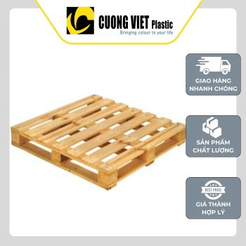 Pallet 4 chiều nâng – Linh hoạt, bền bỉ, dễ dàng vận chuyển hàng hóa