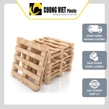 Pallet gỗ keo – Dẻo dai, chịu tải tốt, giải pháp tối ưu cho vận chuyển